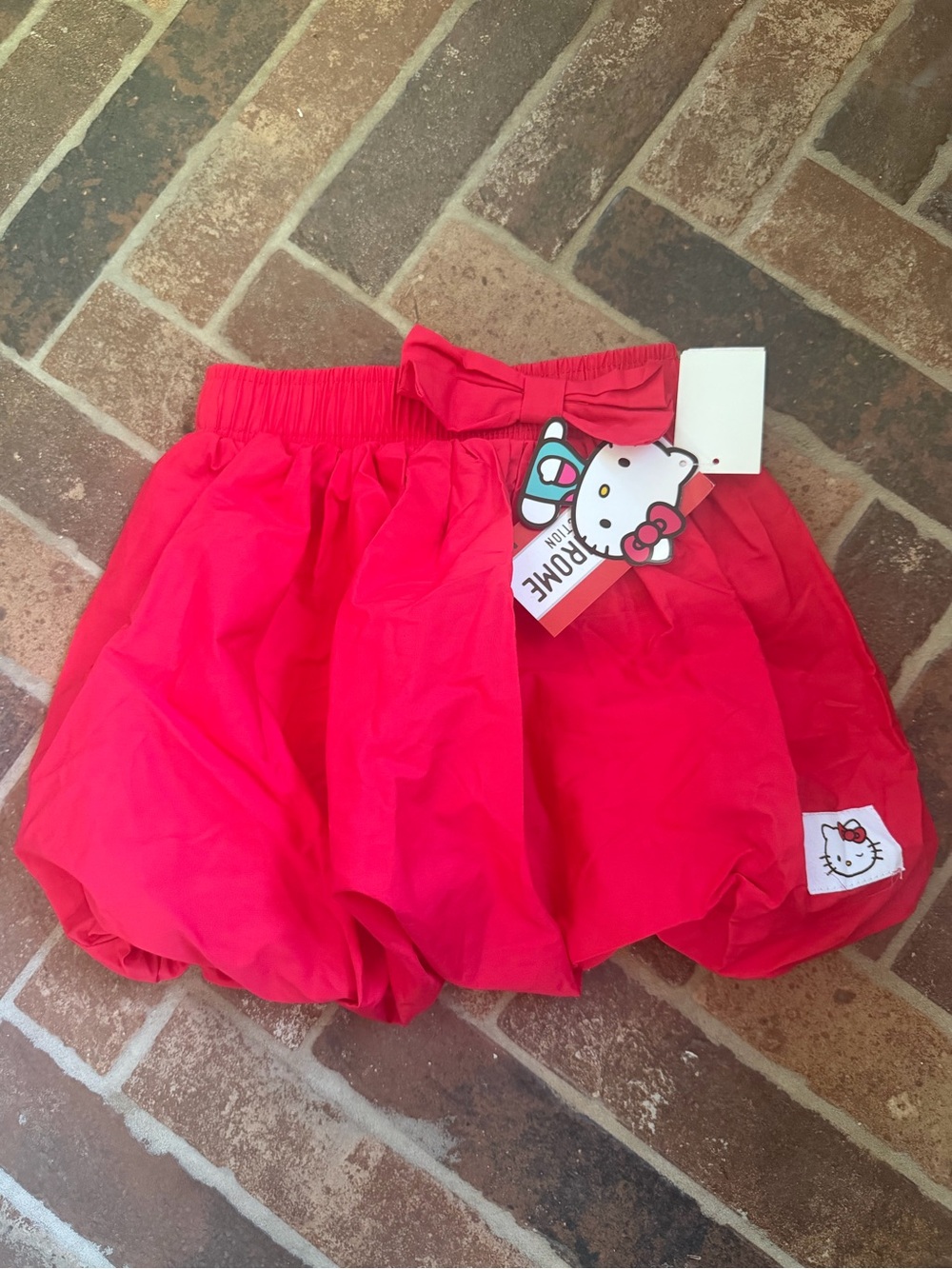 Hello Kitty Red Bubble Skirt